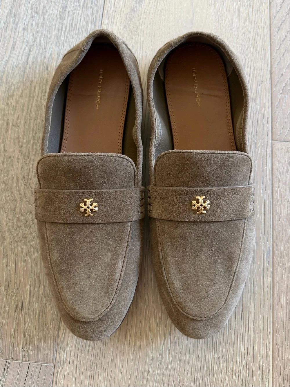Tory Burch Ladies River Rock Suede Loafers